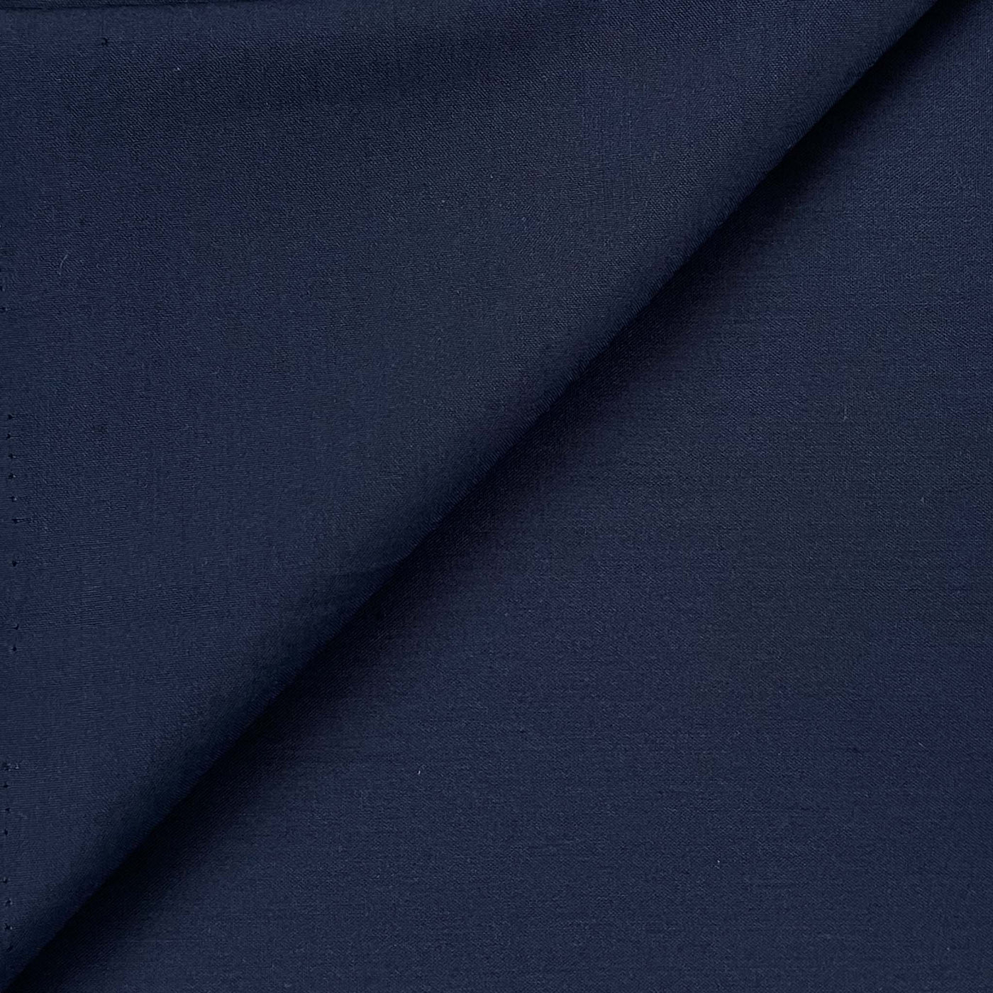 Fabric Pandit Fabric Men's Deep Navy Blue Cotton Shirting Fabric (Width 58 Inch)