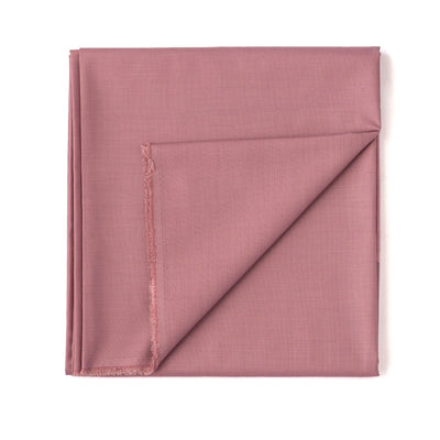 Fabric Pandit Fabric Men's Dusty Pink Textured Cotton Shirting Fabric (Width 58 inch)