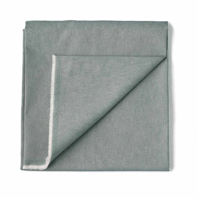 Fabric Pandit Fabric Men's Sea Green Oxford Cotton Shirting Fabric (Width 58 inch)