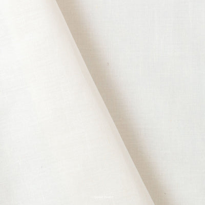 Fabric Pandit Fabric Off-White Color Pure Cotton Linen Fabric