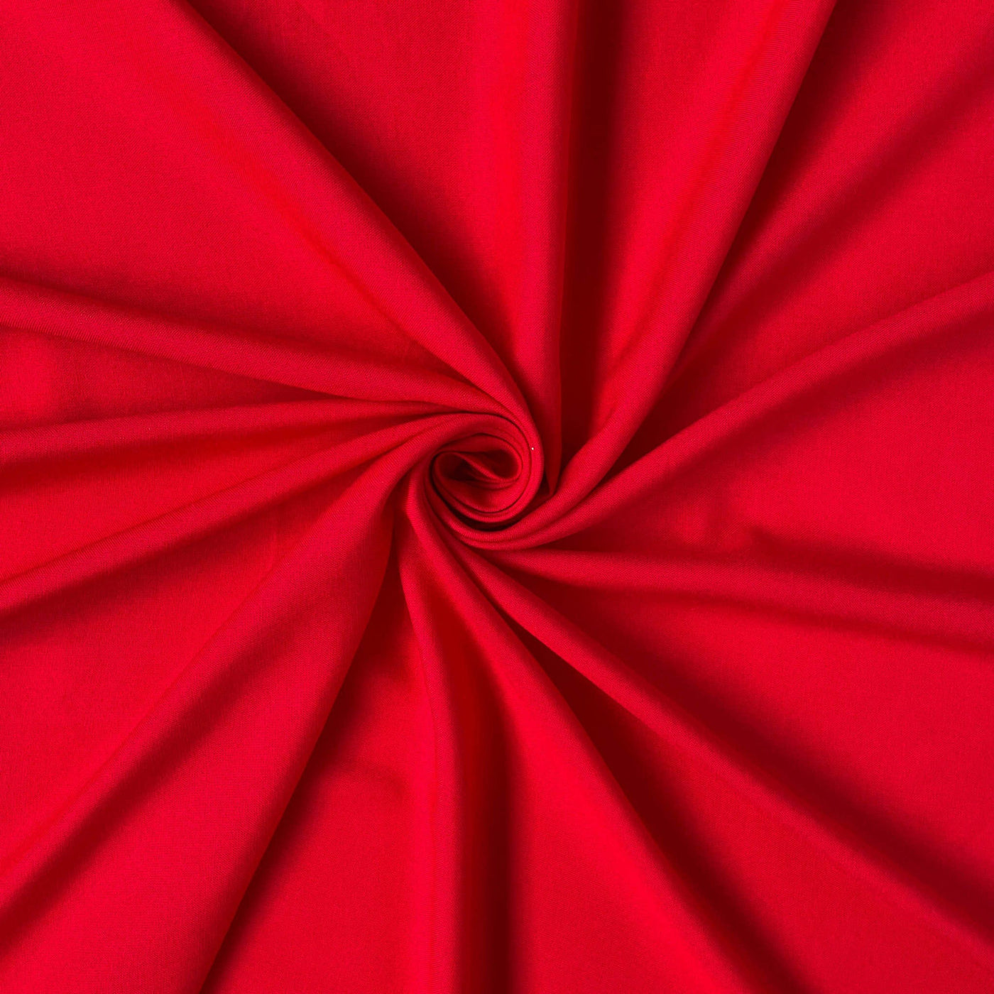 Fabric Pandit Fabric Scarlet Red Color Pure Rayon Fabric