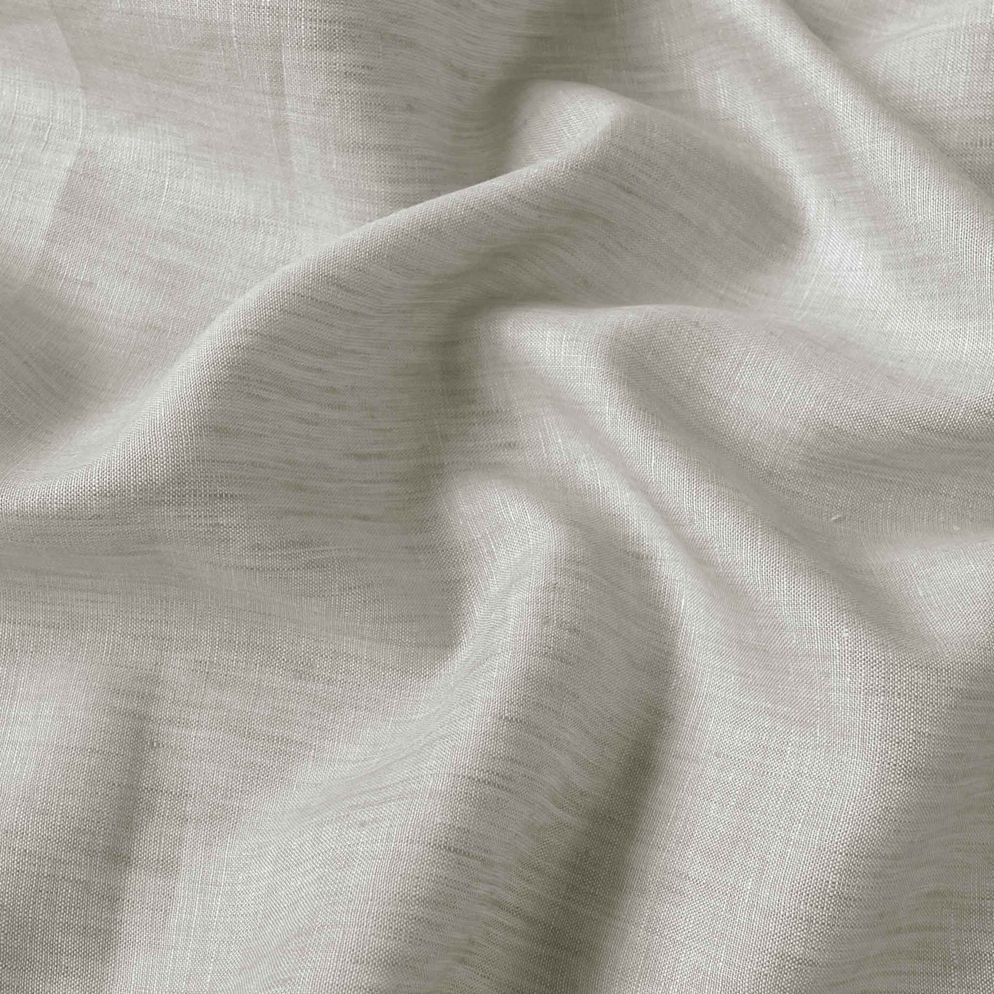 Fabric Pandit Fabric Smoke Grey Plain Premium 60 Lea Pure Linen Fabric (Width 58 Inches)