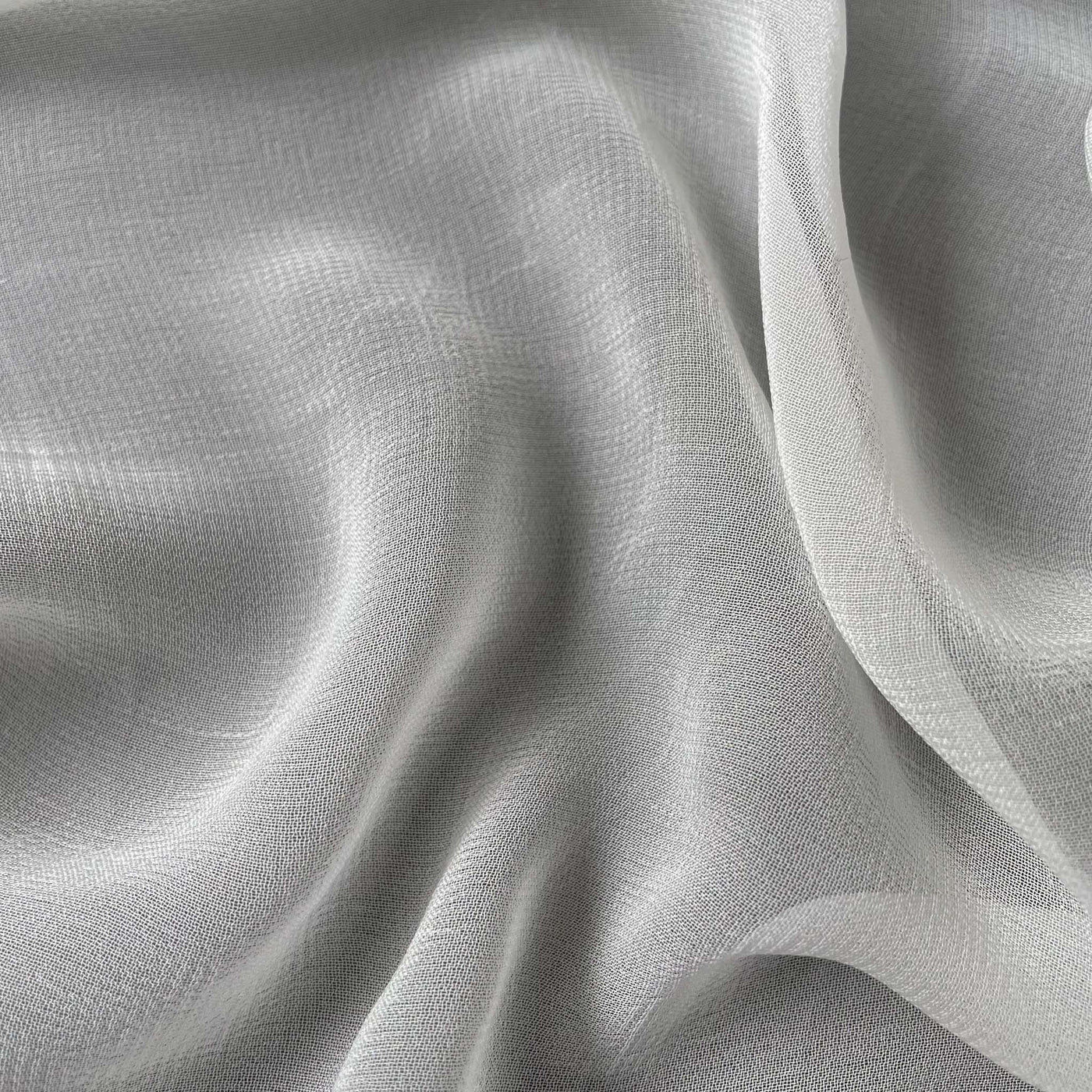 Fabric Pandit Fabric White Dyeable Pure 60*60 Viscose Georgette Plain Fabric (Width 44 Inches, 75 Gms)