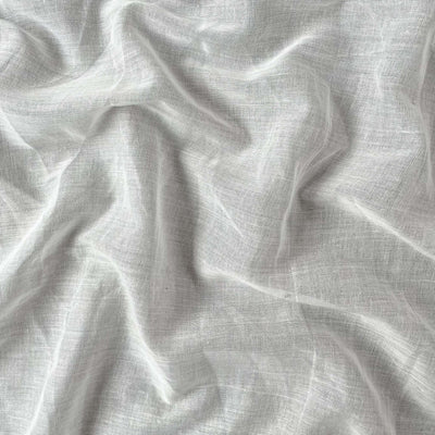 Fabric Pandit Fabric White Dyeable Pure Cotton Mul Plain Fabric (Width 42 Inches, 38 Gms)