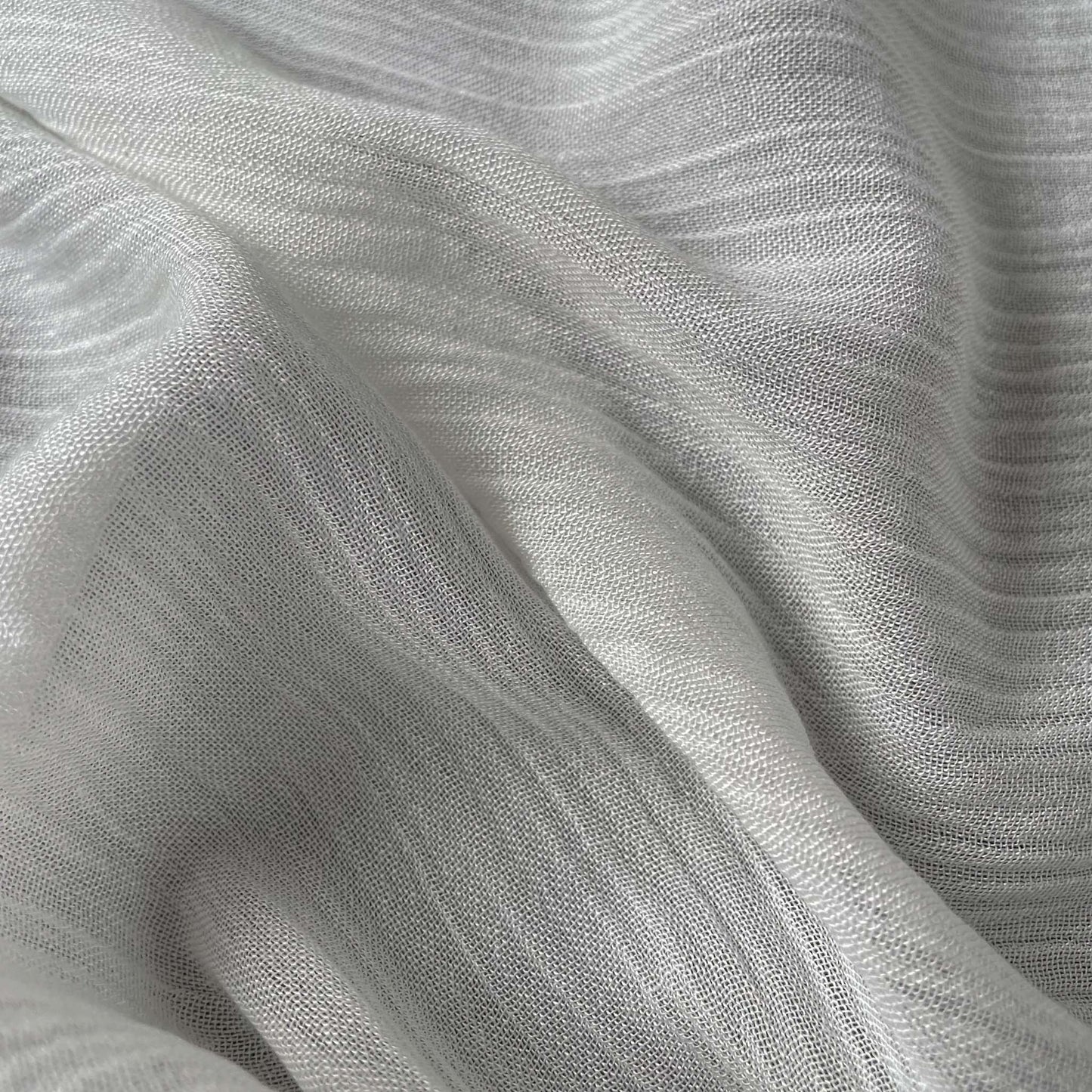 Fabric Pandit Fabric White Dyeable Pure Cotton Wrinkle Plain Fabric (Width 30 Inches, 77 Gms)