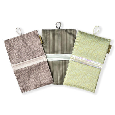 Fabric Pandit Padmate PADMATE Silk Blend Sanitary Pad Pouch - You Are Beautiful - Pack of 3