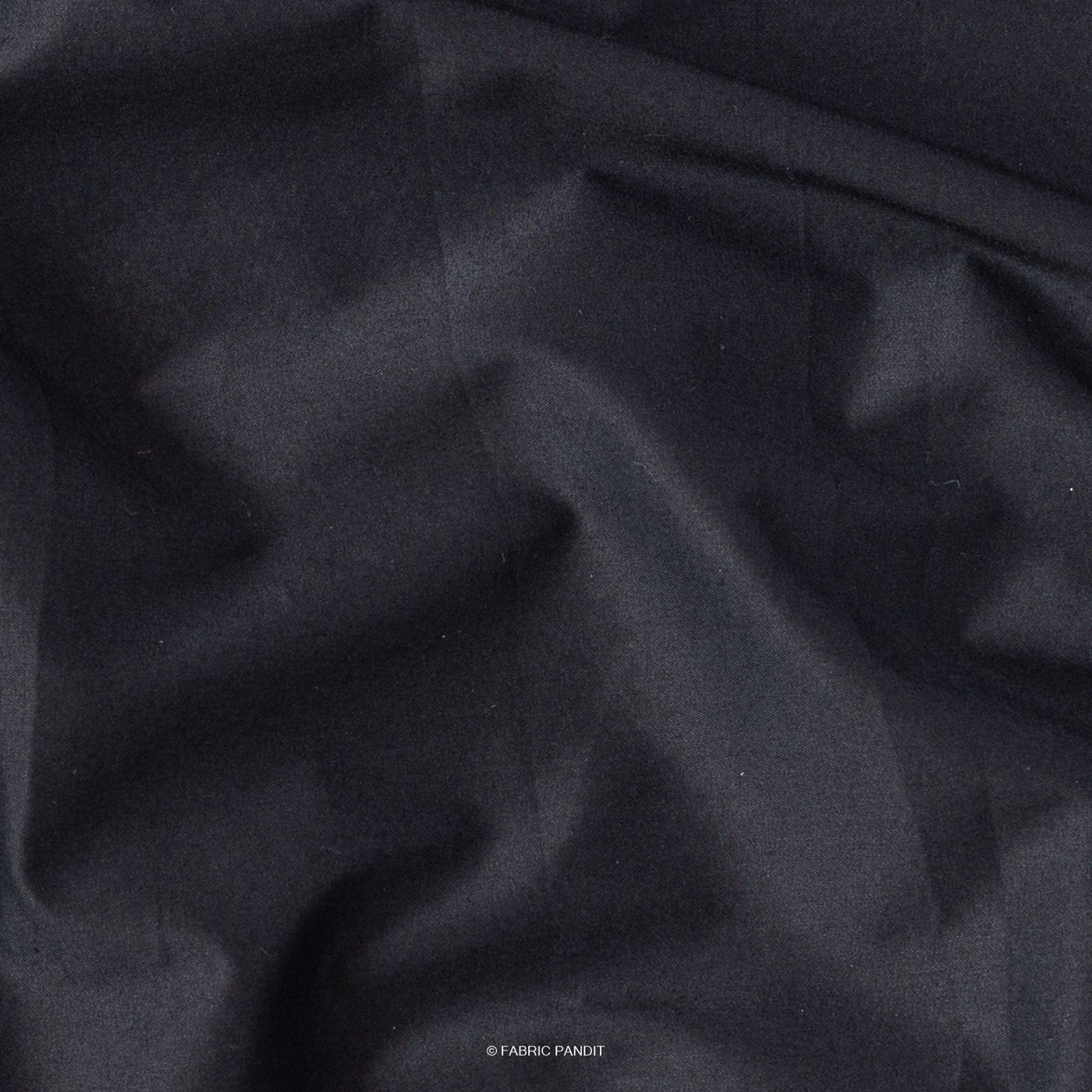 Fabric Pandit Shirt Carbon Black Premium Cotton Lycra Stretch Unstitched Men's Shirt Piece (Width 54 Inch | 1.60 Meters)