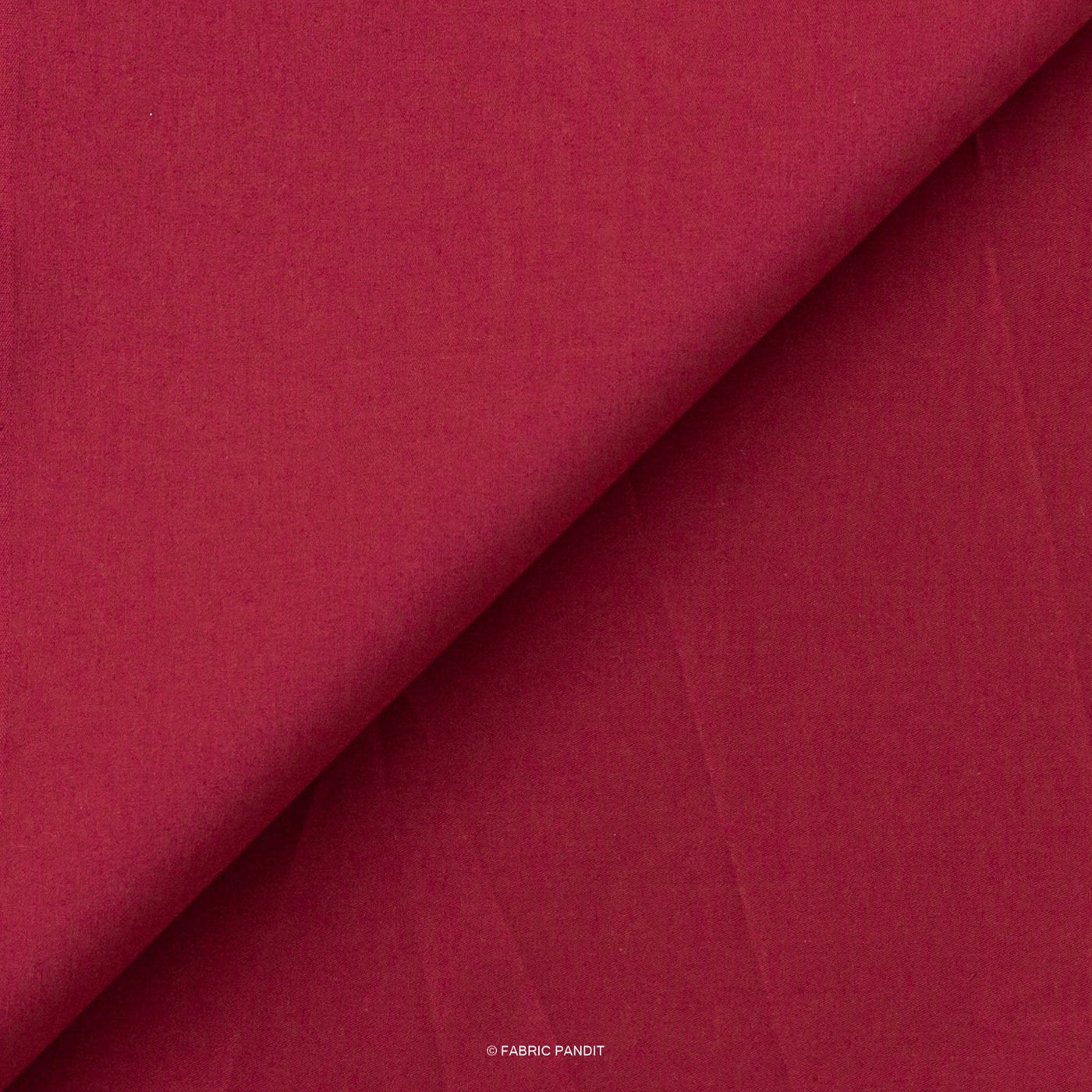 Fabric Pandit Shirt Maroon Premium Cotton Lycra Stretch Unstitched Men's Shirt Piece (Width 54 Inch | 1.60 Meters)