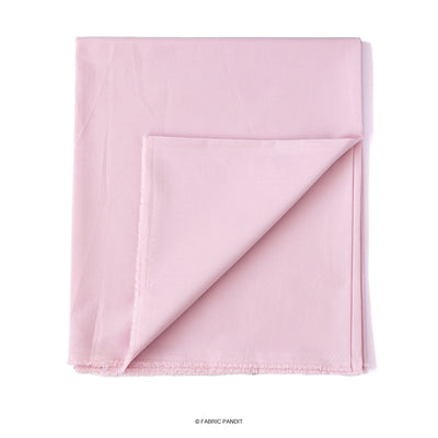 Fabric Pandit Shirt Sweet Pink Premium Cotton Lycra Stretch Unstitched Men's Shirt Piece (Width 54 Inch | 1.60 Meters)