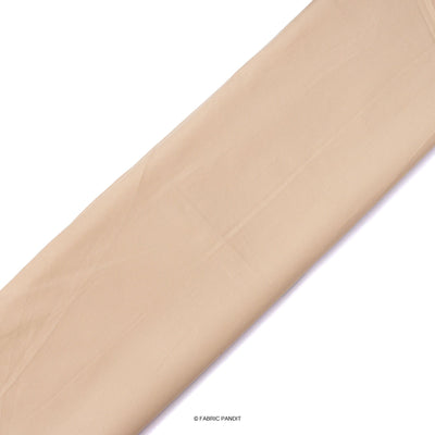Fabric Pandit Shirt Wheat Brown Premium Cotton Lycra Stretch Unstitched Men's Shirt Piece (Width 54 Inch | 1.60 Meters)